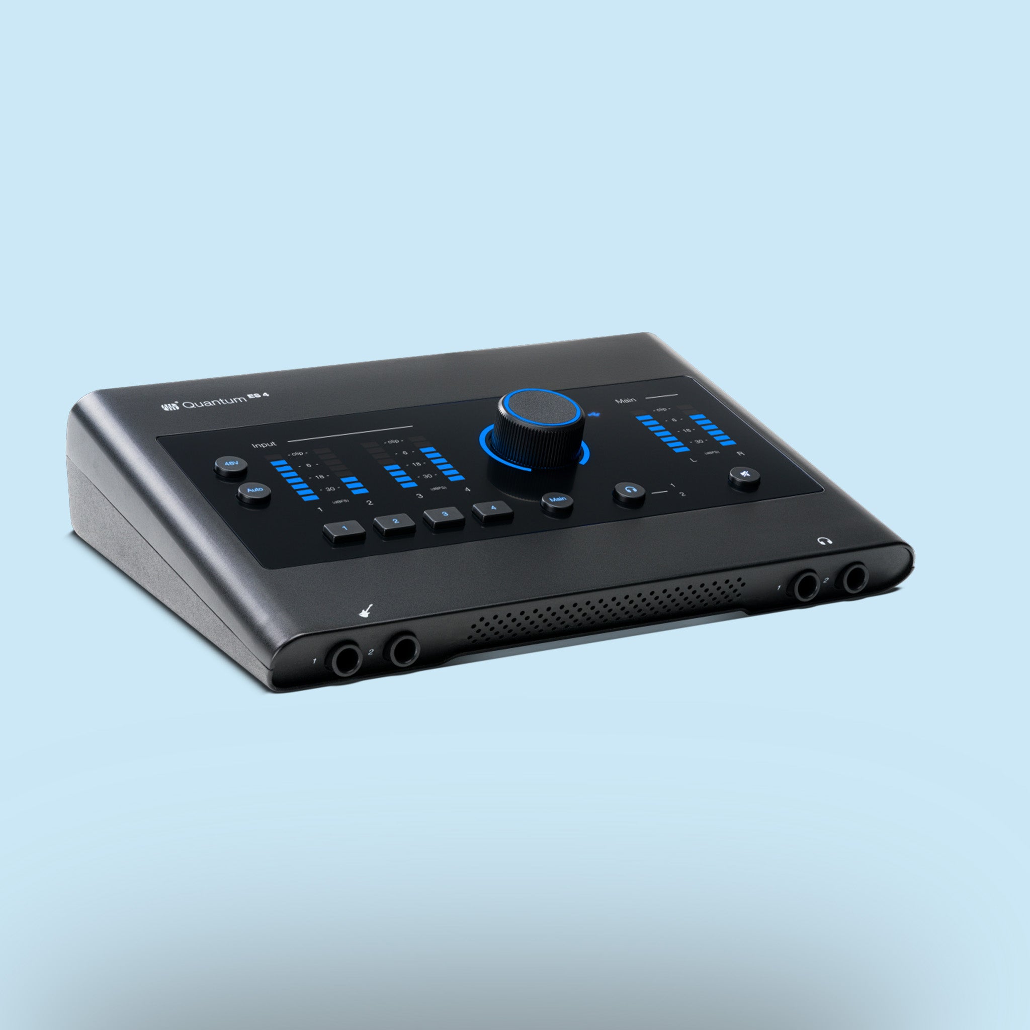 Audio-Interface PreSonus Quantum ES4 in Schwarz, Studio, Recording, USB-C.