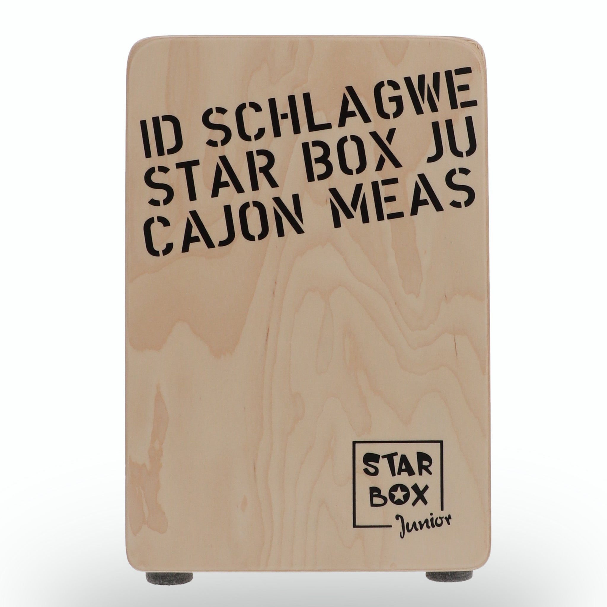 Cajon Schlagwerk Star Box CP400SB in Naturholz für Kinder
