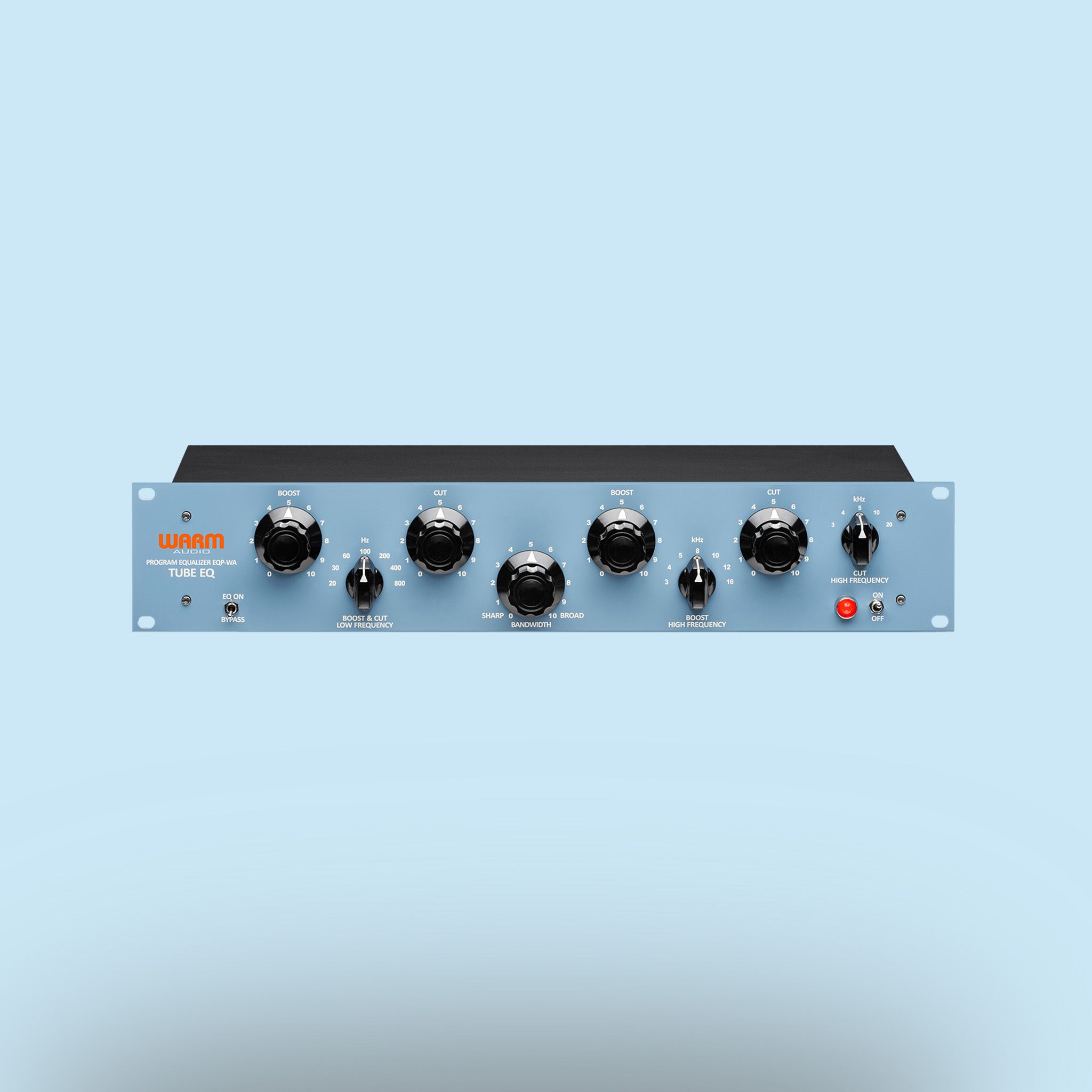 Equalizer Warm Audio EQP-WA in Orange, Studio, Recording, Outboard.