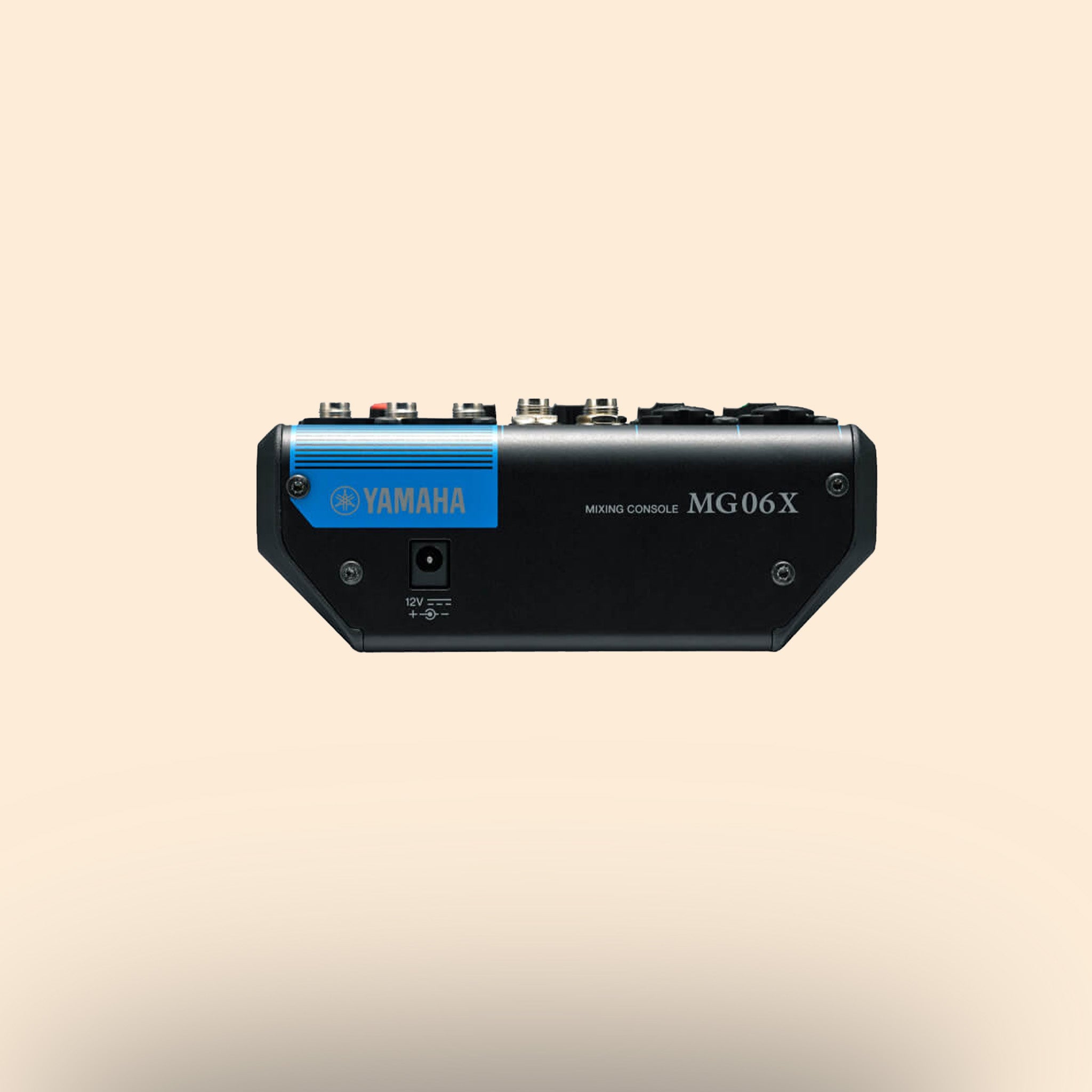 Mischpult Yamaha MG06X in Schwarz, Studio, Live, Recording.