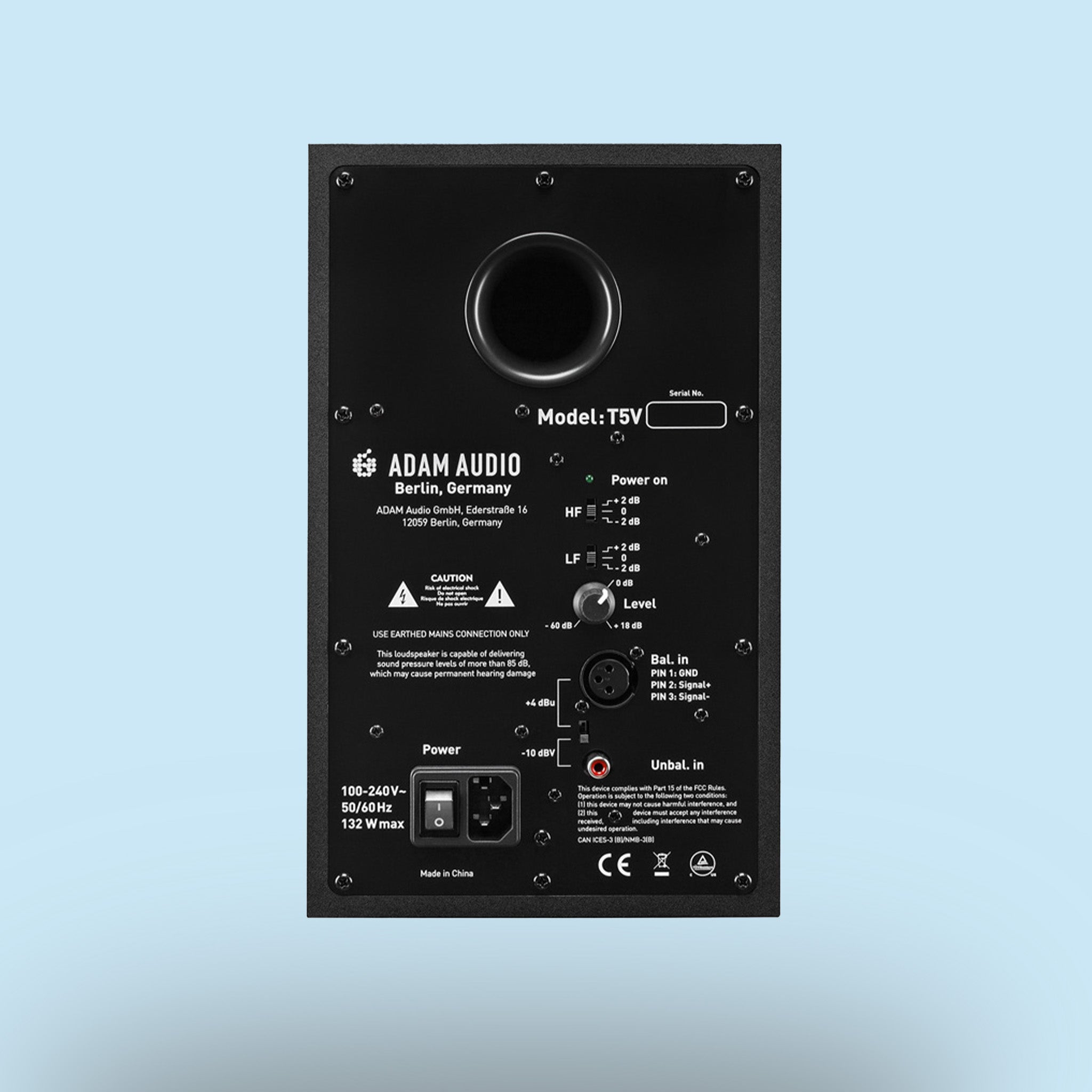 Studiomonitore ADAM Audio T5V Pair in Schwarz, Studio, Recording, Mixing.