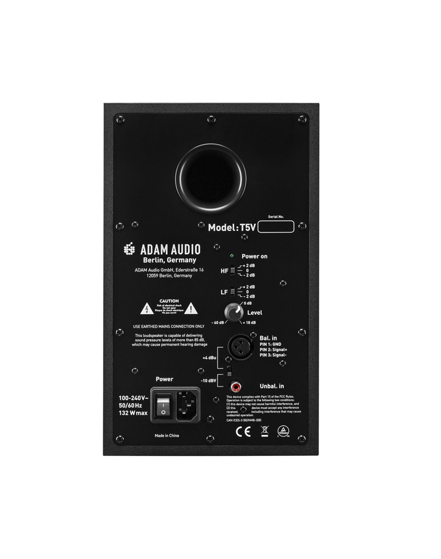 Studiomonitore ADAM Audio T5V Pair in Schwarz, Studio, Recording, Mixing.