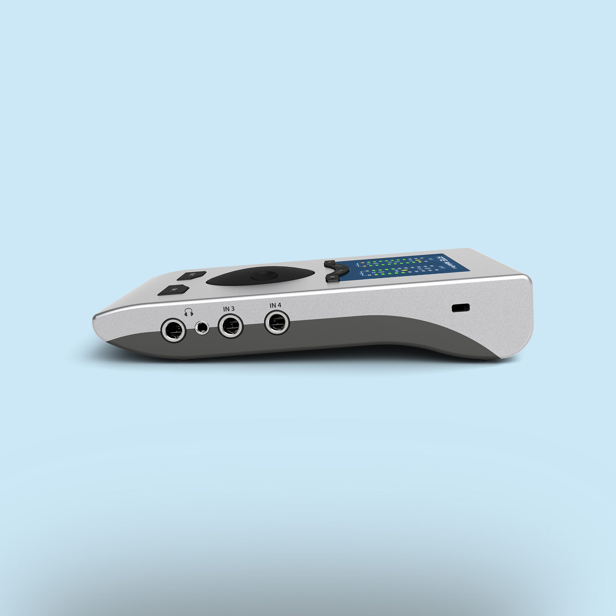 Audio-Interface RME Babyface Pro FS in Silber, Studio, Recording.