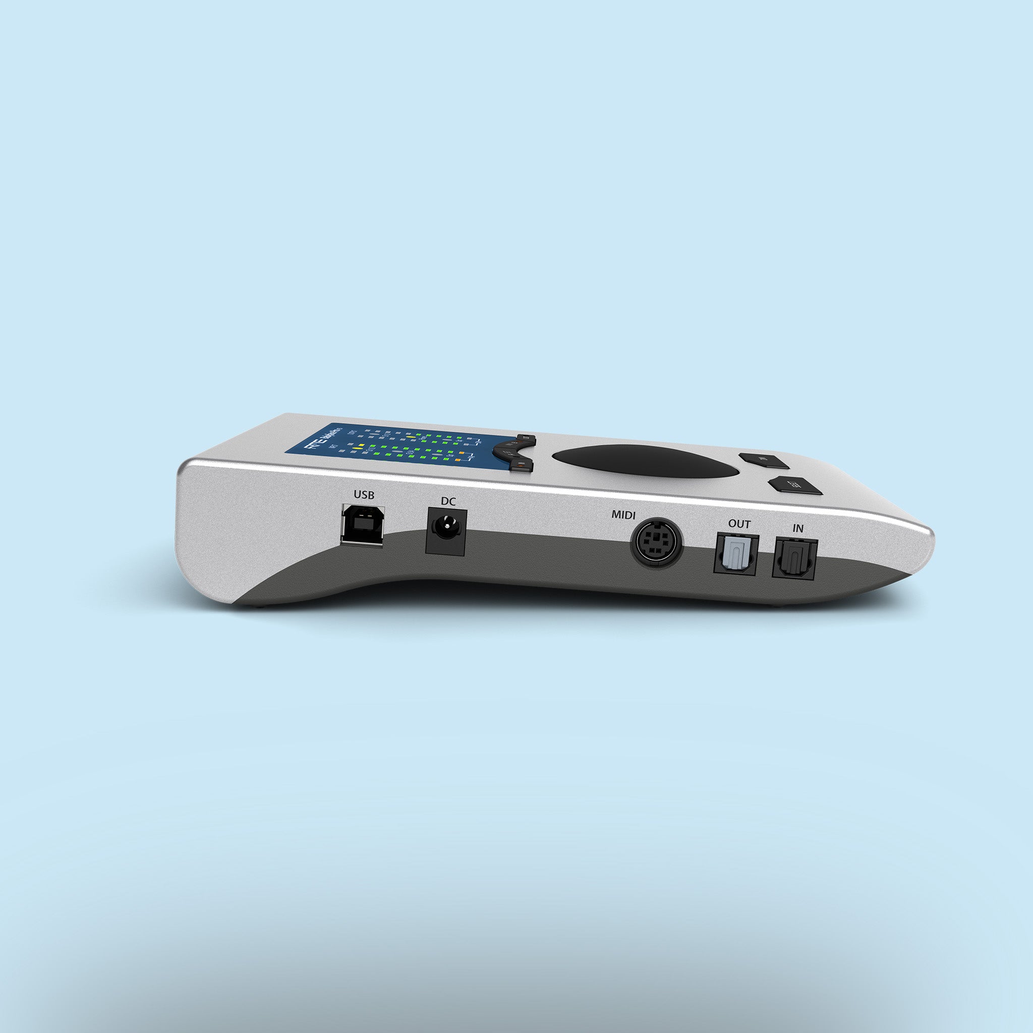 Audio-Interface RME Babyface Pro FS in Silber, Studio, Recording.