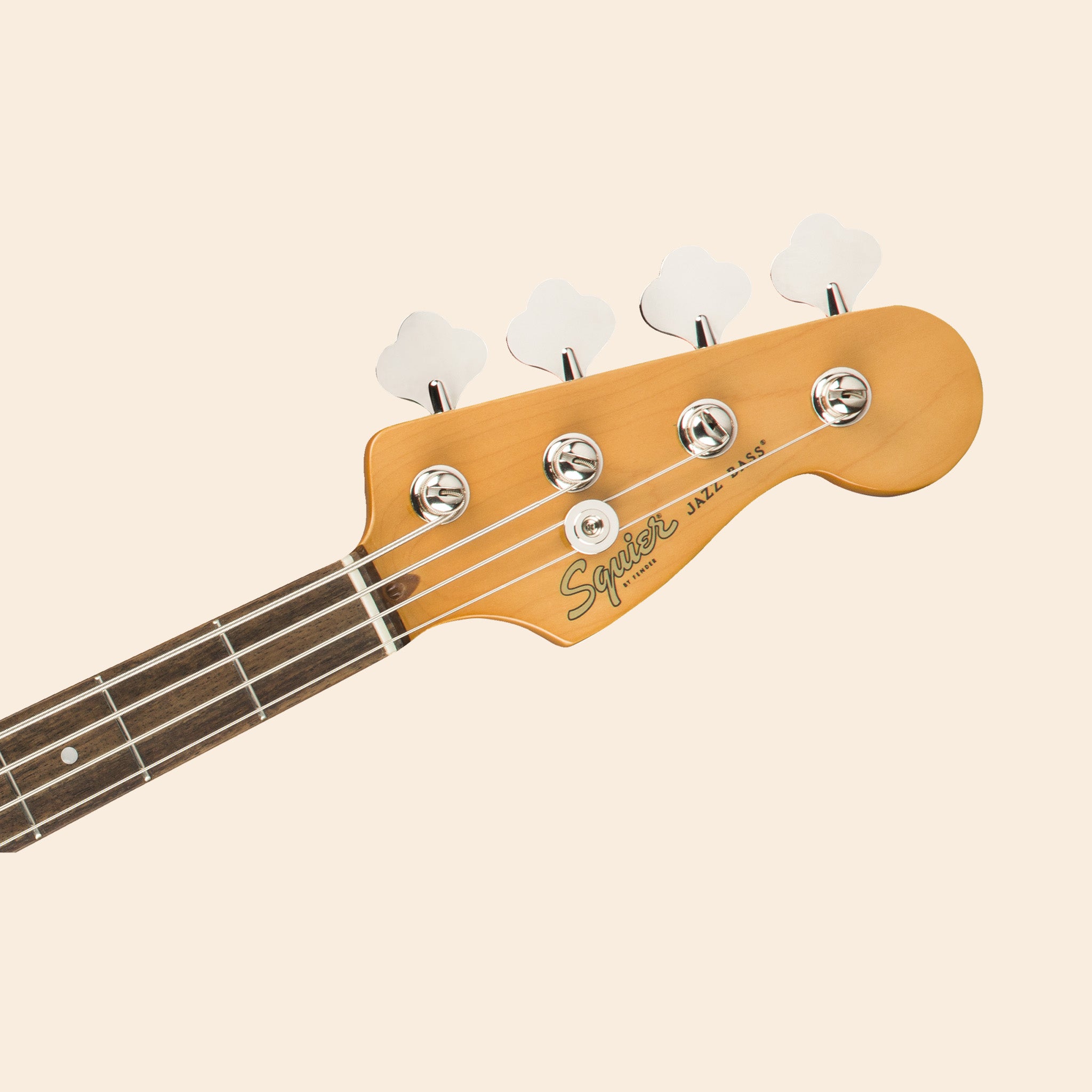 E-Bass Squier Classic Vibe 60s Jazz Bass in 3-Tone Sunburst, Live, Studio, Bühne.