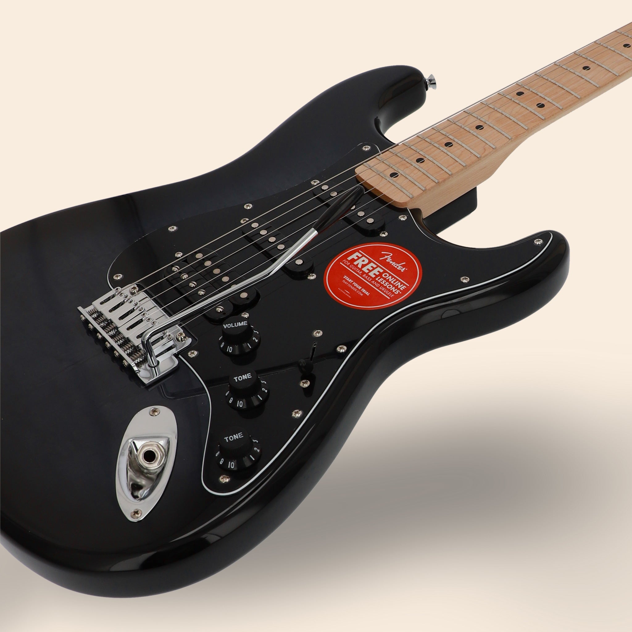 E-Gitarre Squier Affinity Strat FMT HSS in Brown Burst.