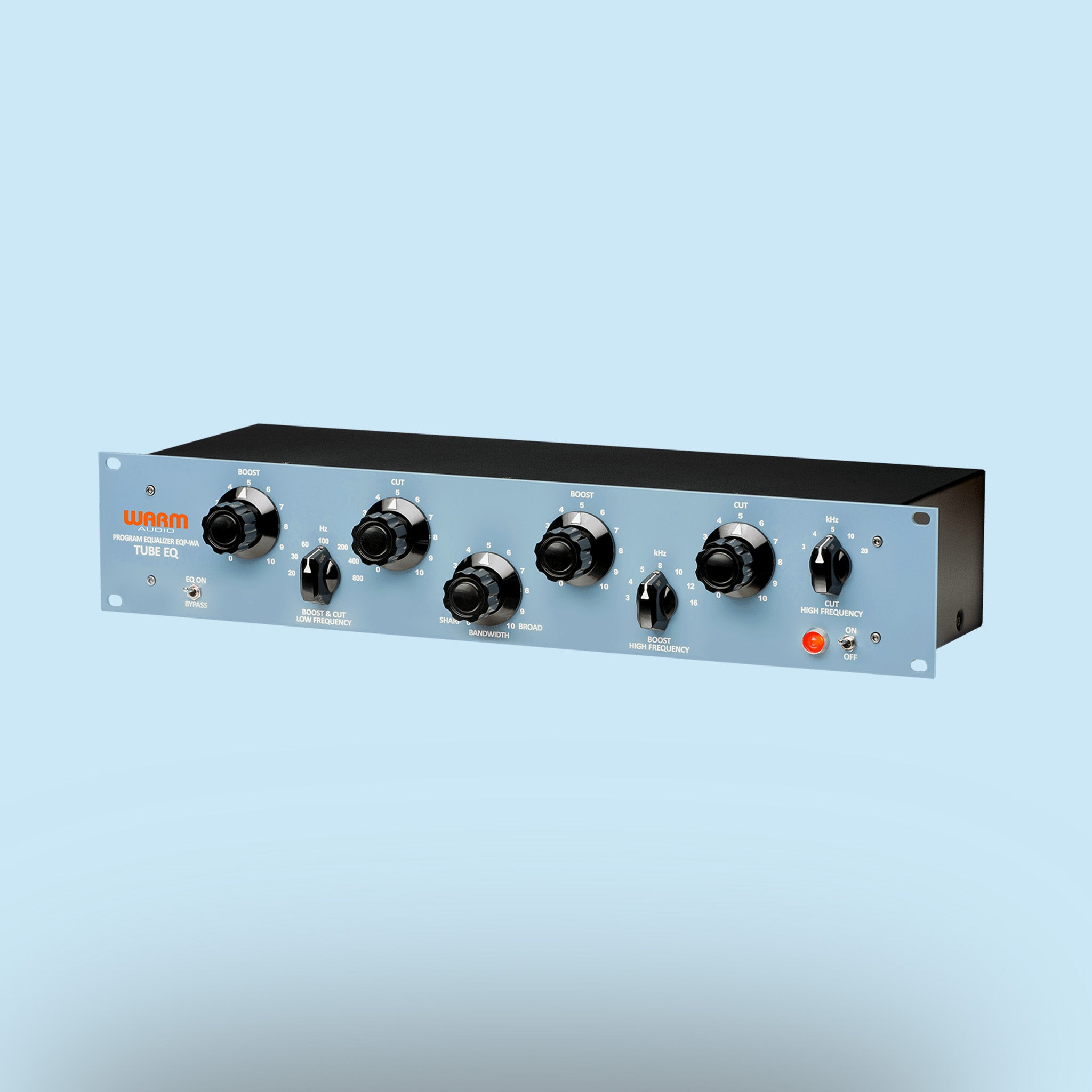 Equalizer Warm Audio EQP-WA in Orange, Studio, Recording, Outboard.