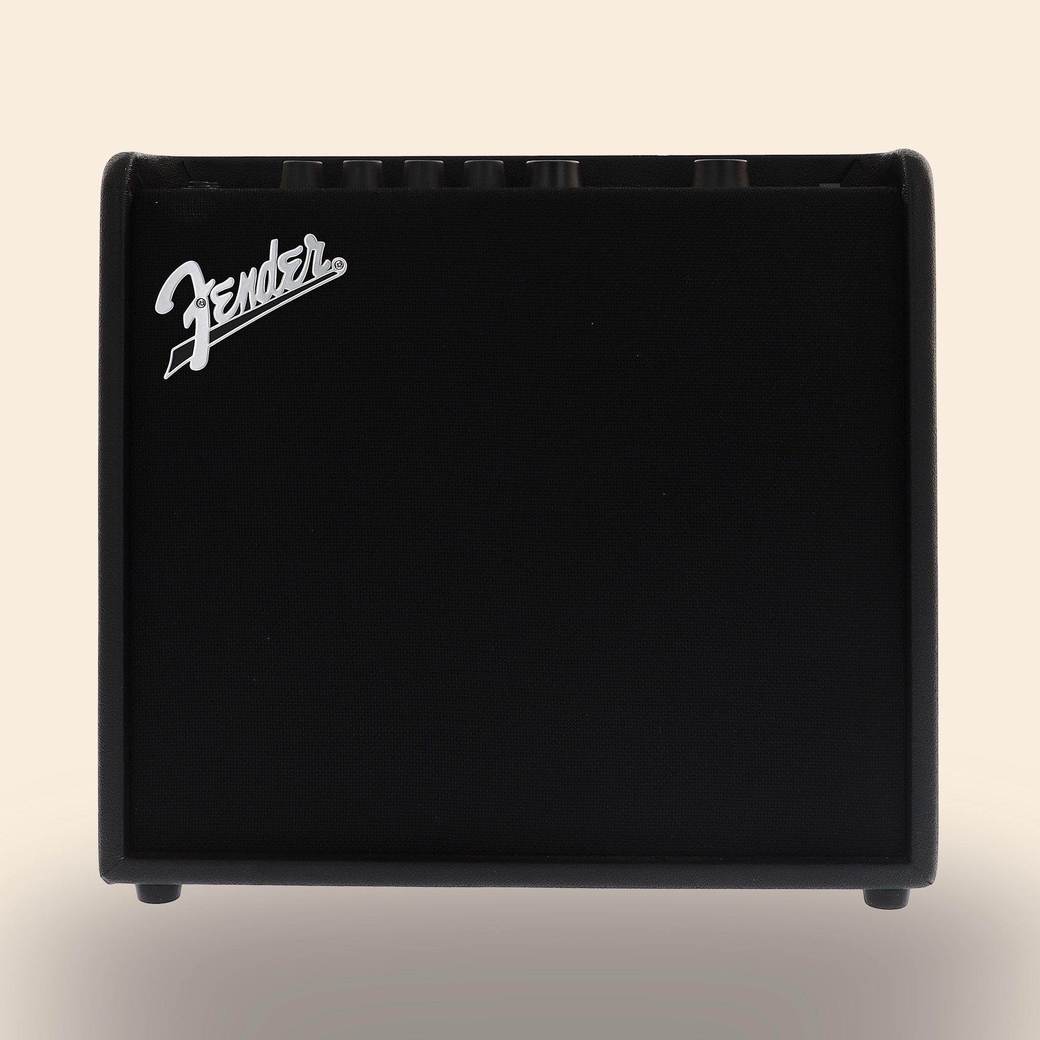 Gitarrenverstärker Fender Mustang LT 25 in Schwarz.