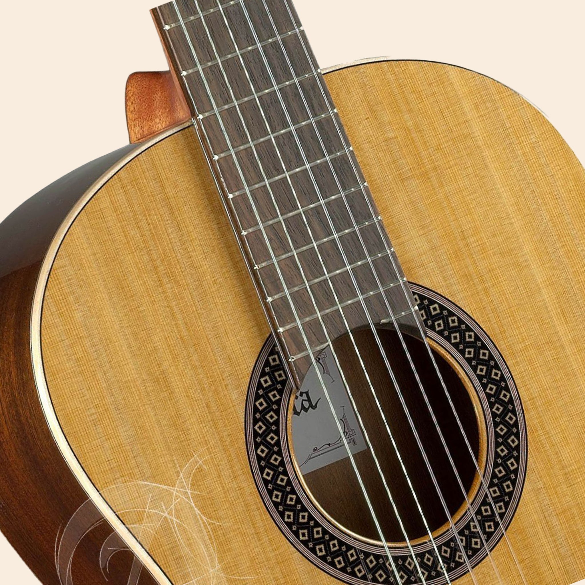 Konzertgitarre Alhambra 1C HT 3/4 in Natur, Akustik, Unterricht, Konzert.