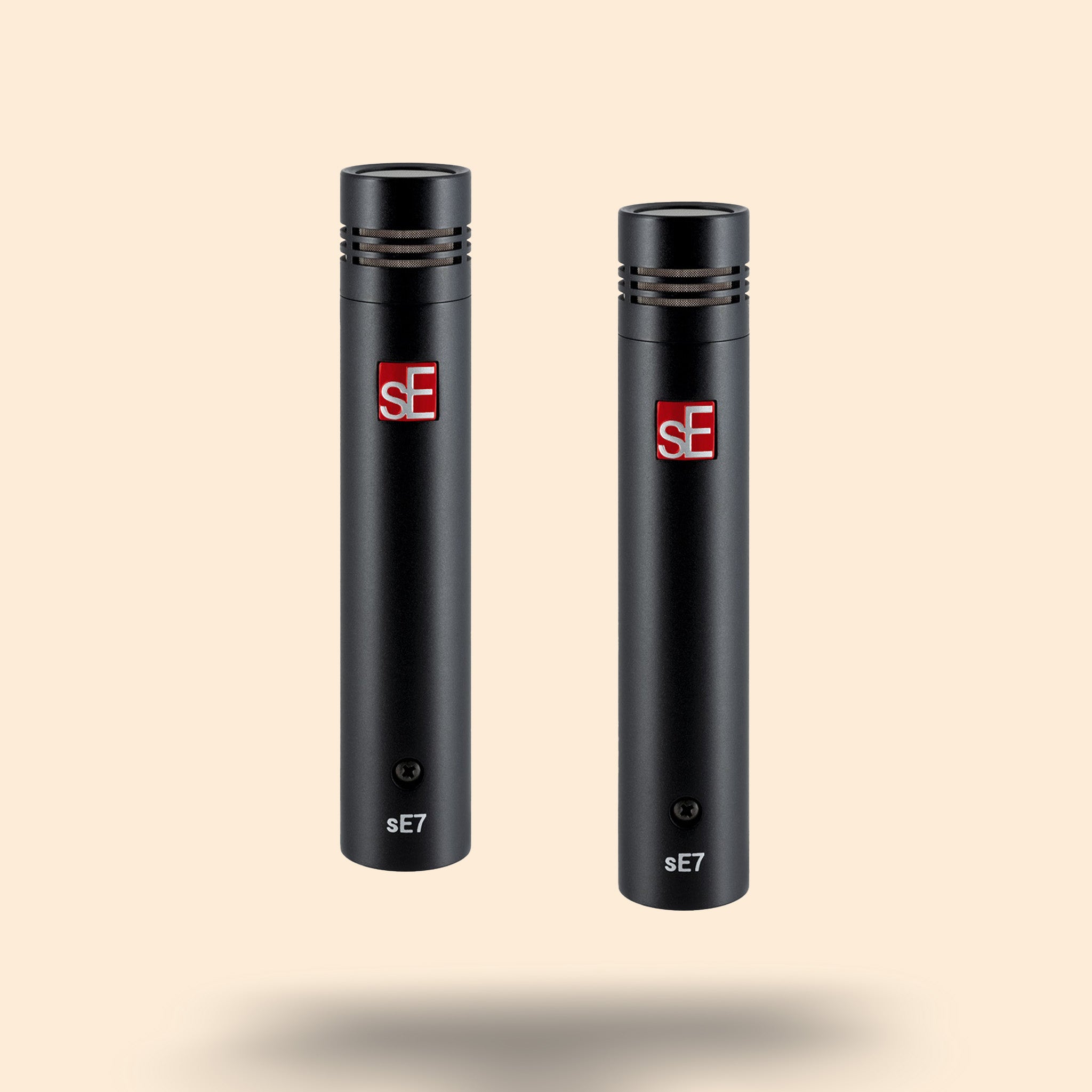 Mikrofon-Set sE Electronics sE7 Matched Pair in Schwarz, Studio, Recording.