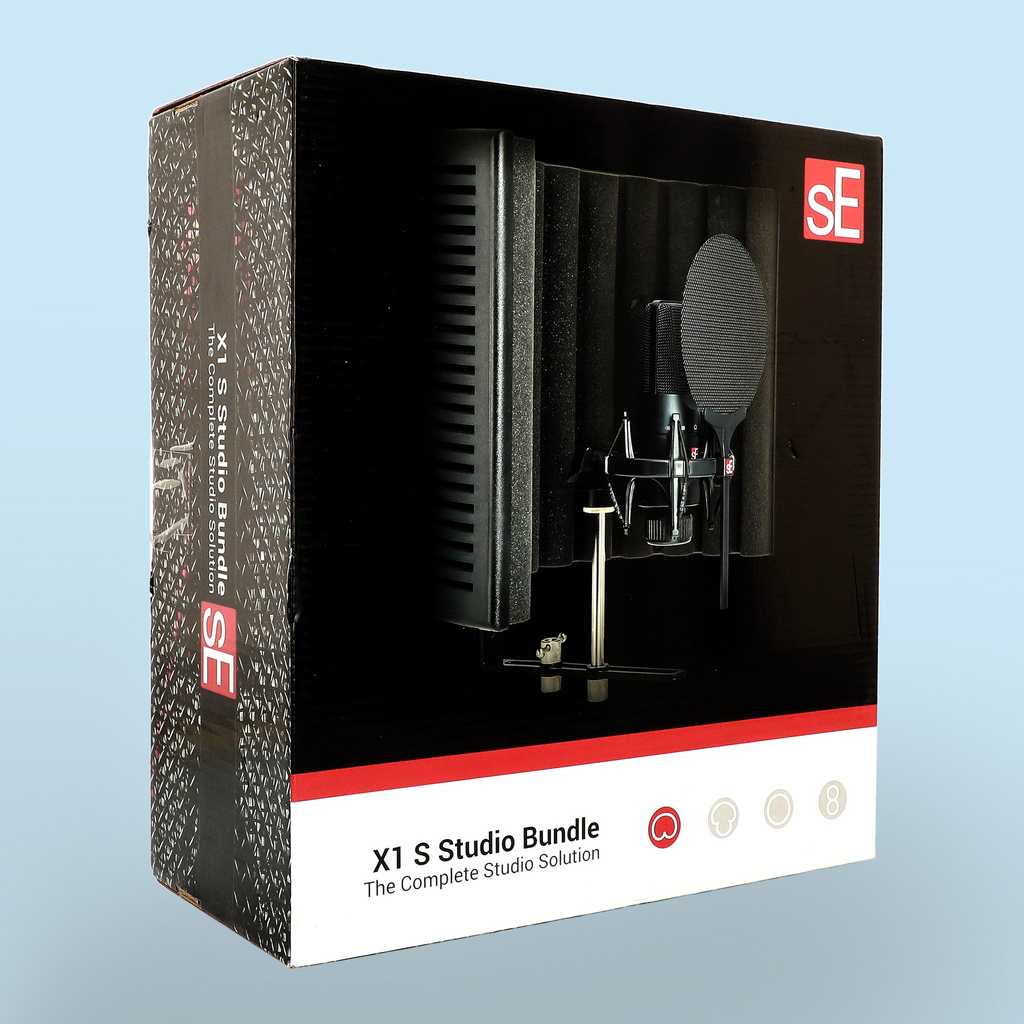 Mikrofon-Set sE Electronics X1 S Studio Set in Schwarz