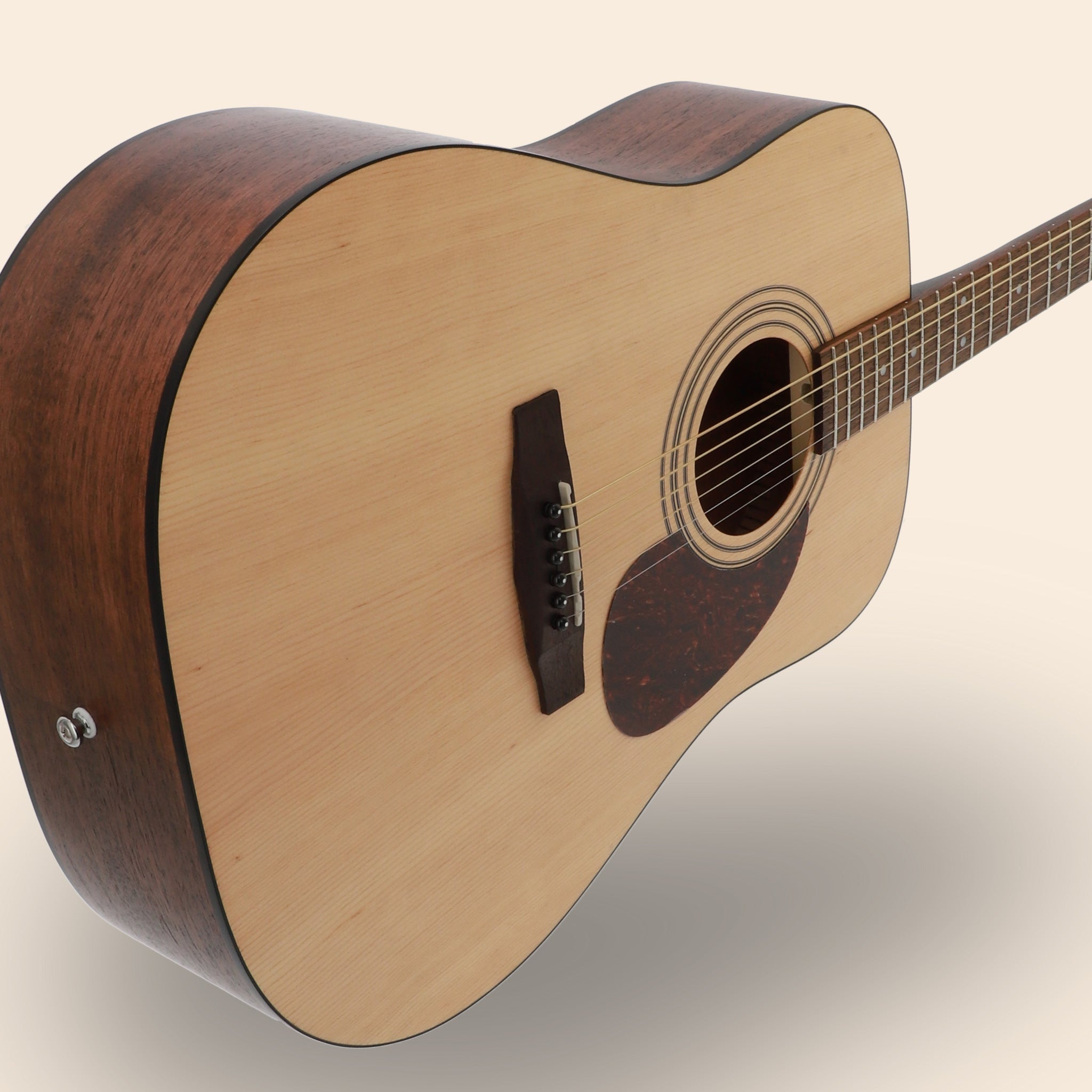 Westerngitarre Cort Earth 60 Set in Natur.